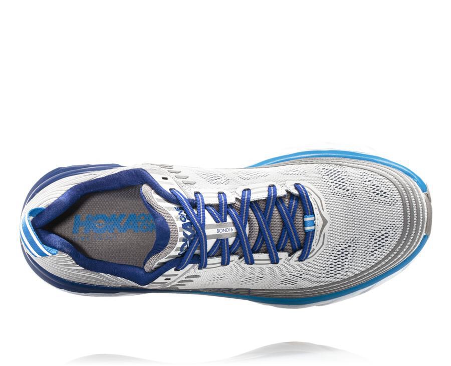 Hoka One One Tenisky Panske Siva - Bondi 6 - 31489-OIGW